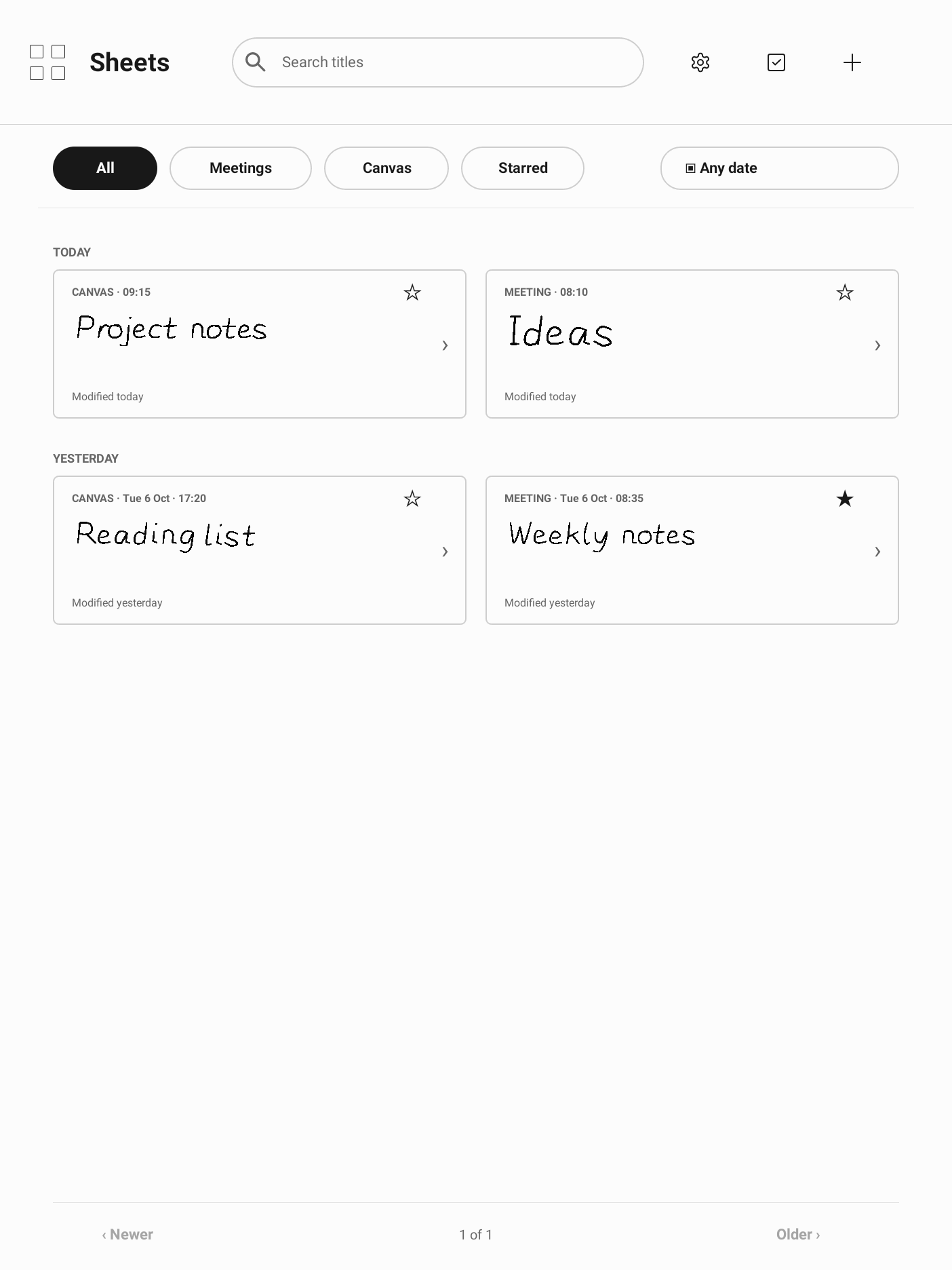 Paper Sheets library
